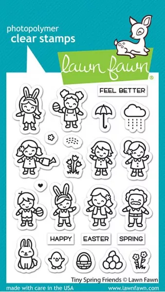 Tiny Spring Friends Clear Stamps Lawn Fawn