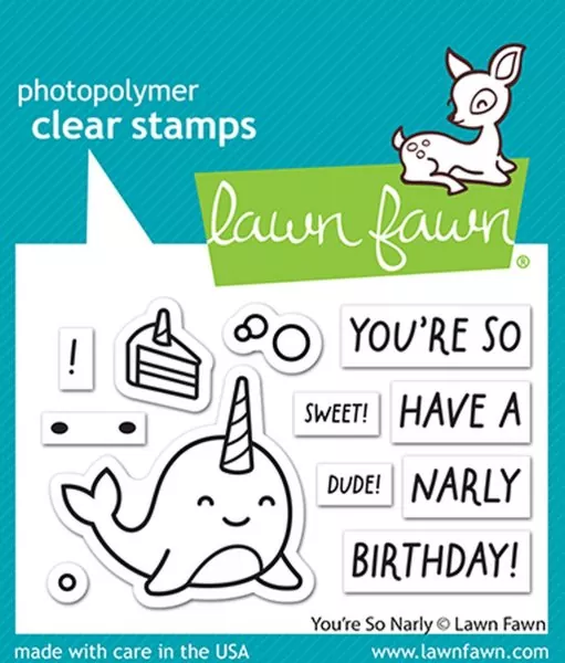 You're so Narly Clear Stamps Lawn Fawn
