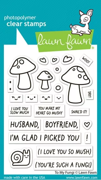 To My Fungi Clear Stamps Lawn Fawn