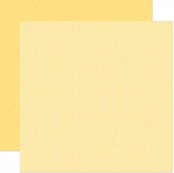 Pint-Sized Patterns Summertime Frozen Lemonade lawn fawn scrapbooking paper 1