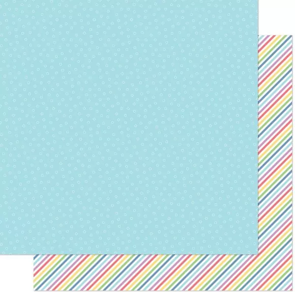 Pint-Sized Patterns Summertime Snow Cone lawn fawn scrapbooking paper