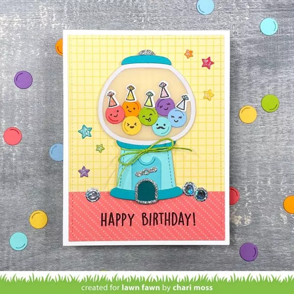 All The Smiles Clear Stamps Lawn Fawn 3