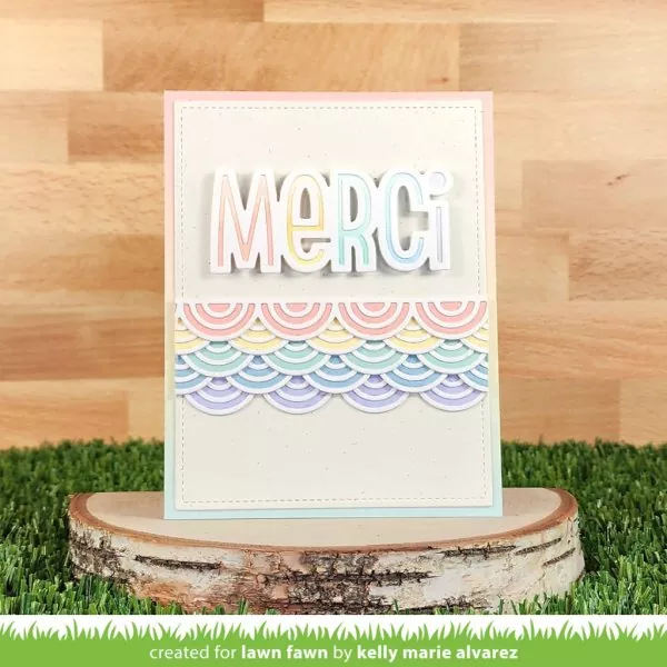 Giant Outlined Merci Dies Lawn Fawn 1