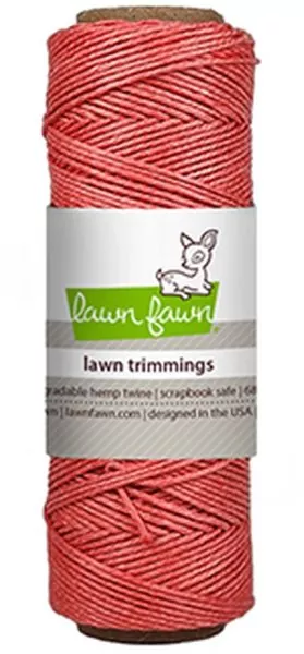 Coral Hemp Twine Lawn Fawn