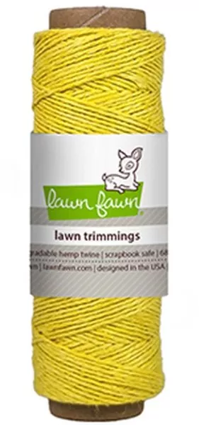 Yellow Hemp Twine Lawn Fawn