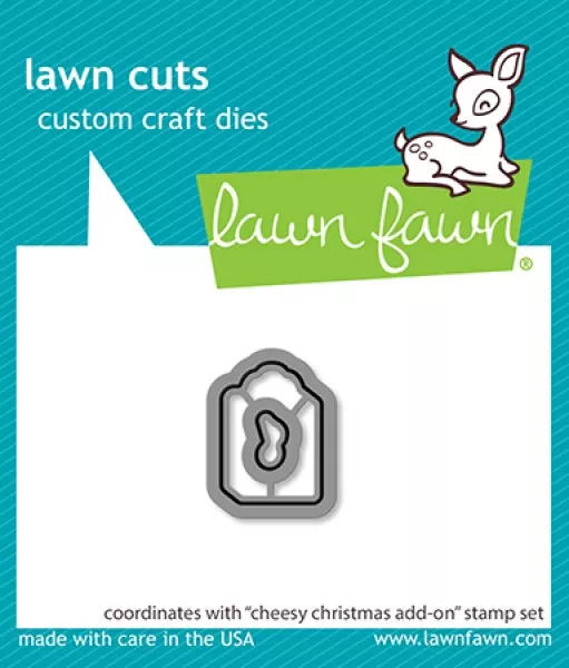 Cheesy Christmas Add-On Dies Lawn Fawn