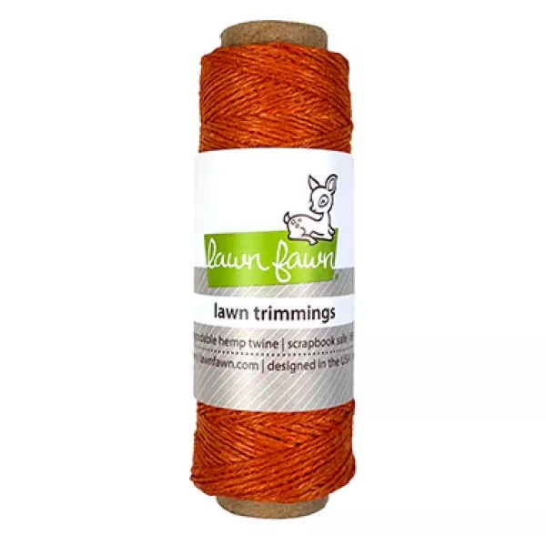 Orange Hemp Twine Lawn Fawn