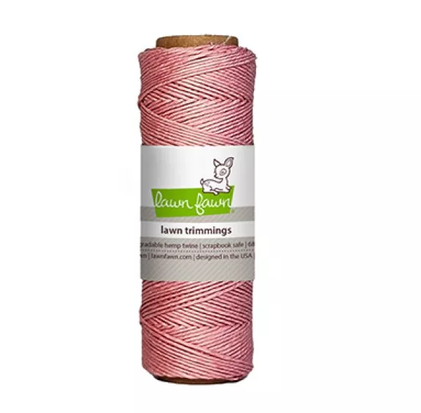 Dusty Rose Hemp Twine Lawn Fawn