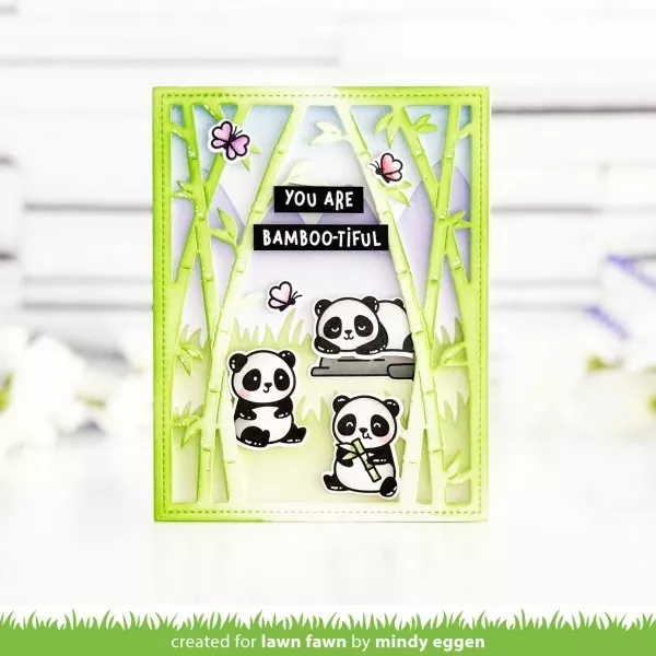 I Heart Pandas Dies Lawn Fawn 2