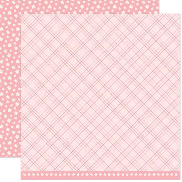 Bitsy Blooms Primrose lawn fawn scrapbooking paper 1