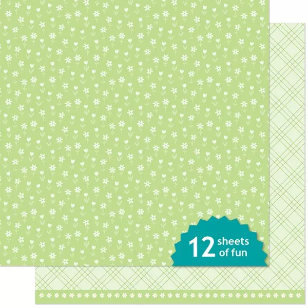 Bitsy Blooms Paper Collection Pack Lawn Fawn 5