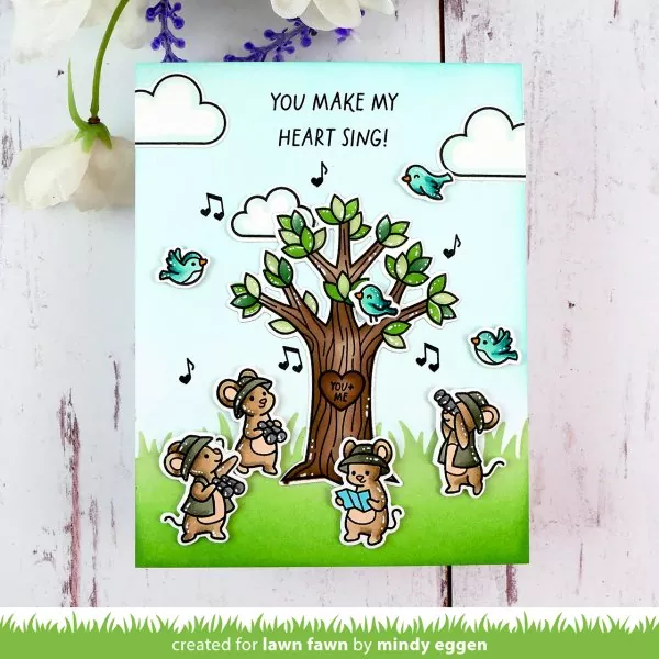 It's a Bird! Clear Stamps Lawn Fawn 1