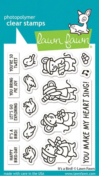 It's a Bird! Clear Stamps Lawn Fawn