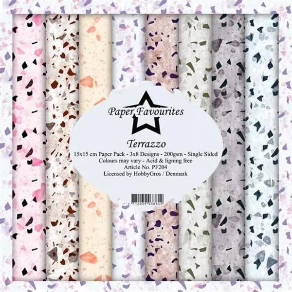 Terrazzo 6"x6" Paper Pack Paper Favourites