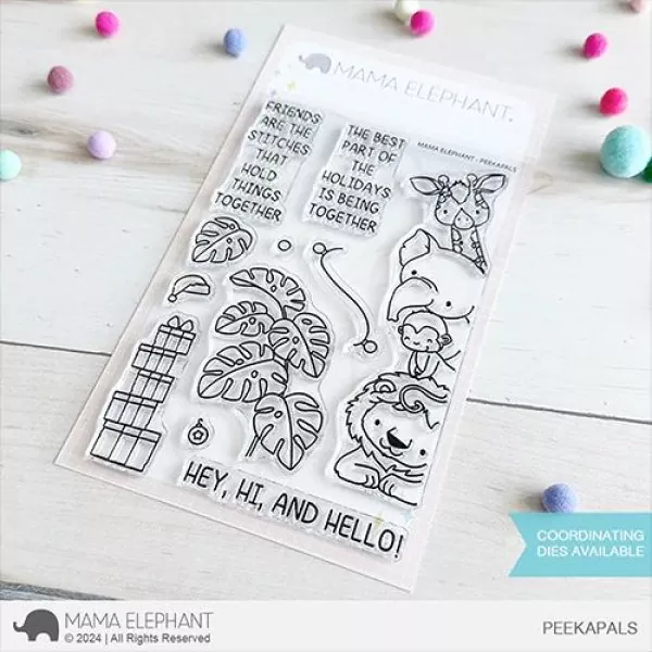 Peekapals Clear Stamps Mama Elephant