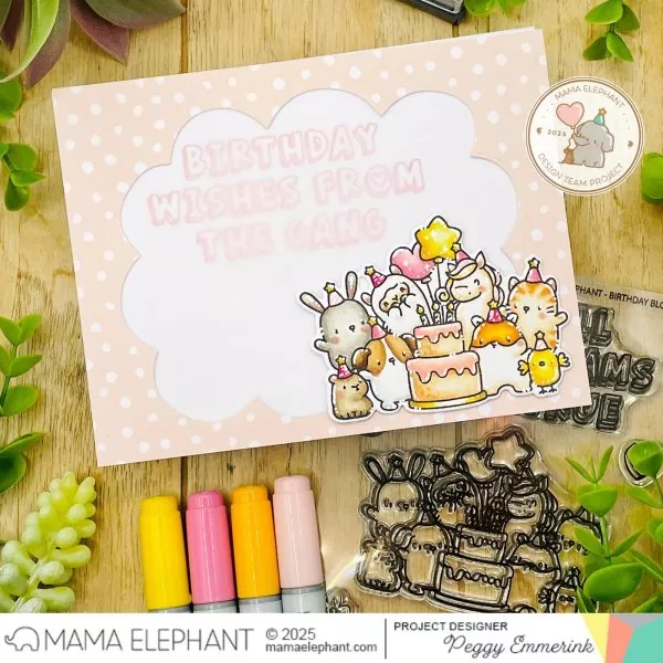 Birthday Block Set Dies Creative Cuts Mama Elephant 1