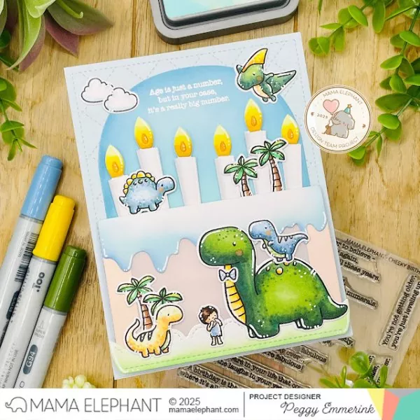 Cheeky Birthday Clear Stamps Mama Elephant 1