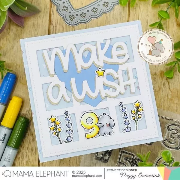 Counting Right Clear Stamps Mama Elephant 1