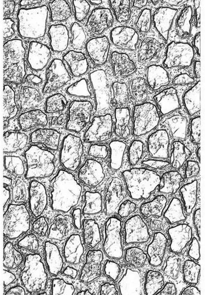 Mini Cobblestone 3D Embossing Folder from Tim Holtz by Sizzix 1