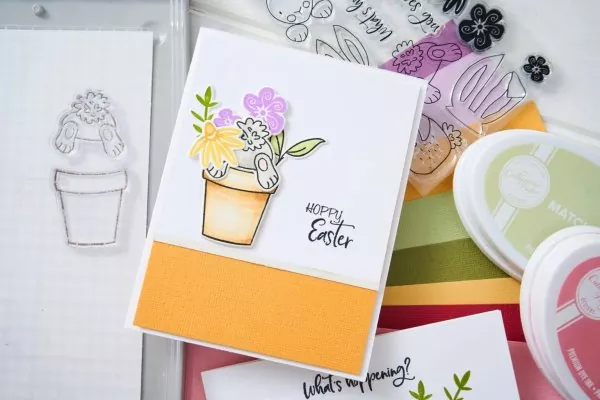 Bunny Bits & Blooms Sizzix & Catherine Pooler Clear Stamps 5