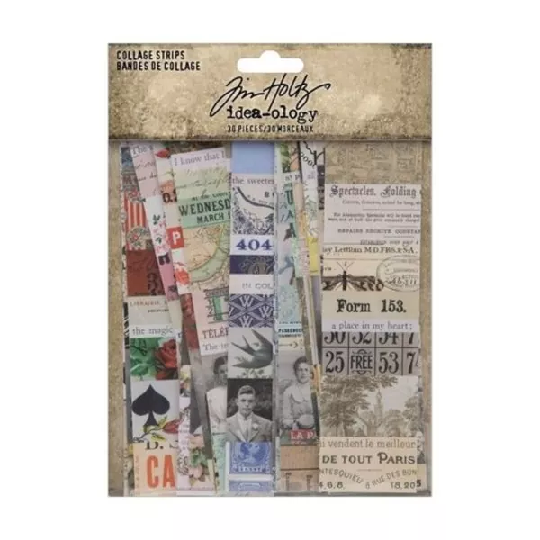 Collage Strips Idea-ology Tim Holtz