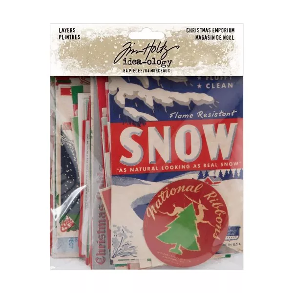 Layers Christmas Emporium Idea-ology Tim Holtz