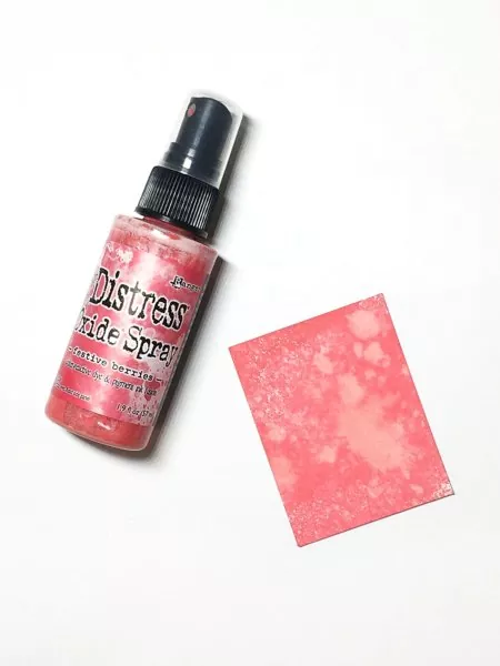 Festive Berries ranger distress oxide spray tim holtz 1