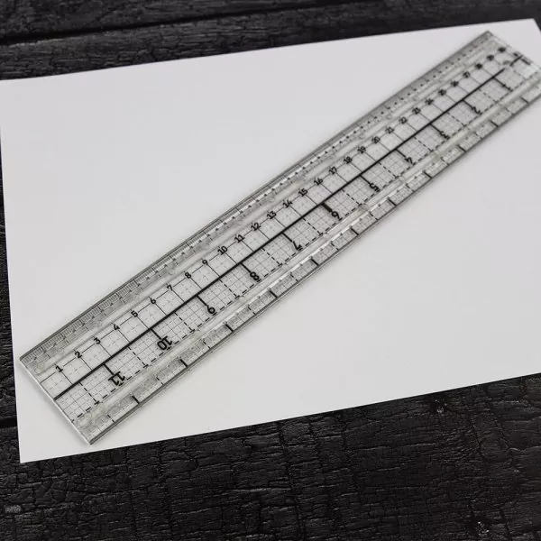 Tim Holtz Media Ruler 12"x2" Tonic Studios 1