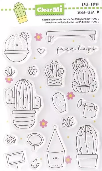 Cacti Lover Clear Stamps Impronte D'Autore