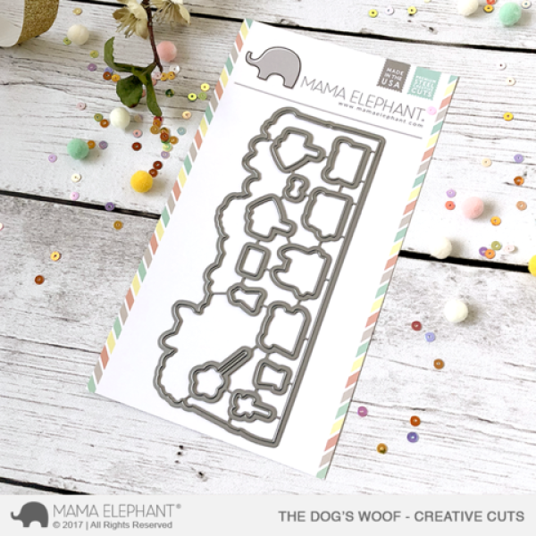 cc 180 mama elephant creative cuts the dogs woof