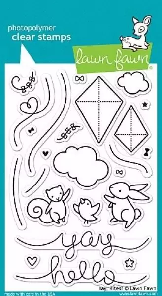 Yay, Kites! Stamps Lawn Fawn