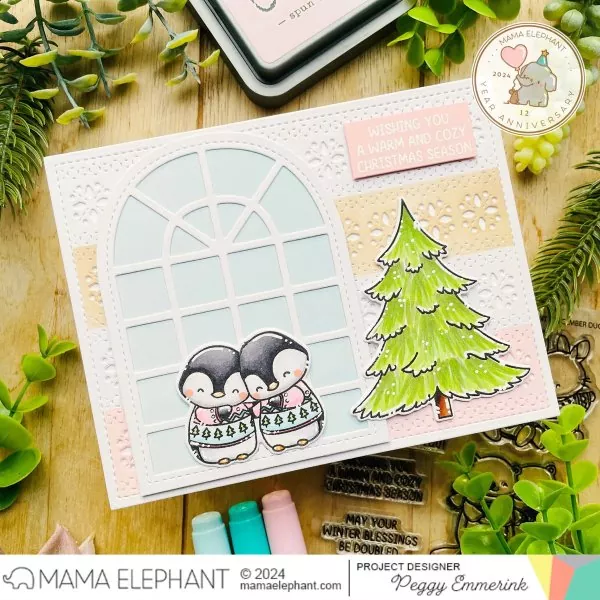 December Duo Clear Stamps Mama Elephant 1