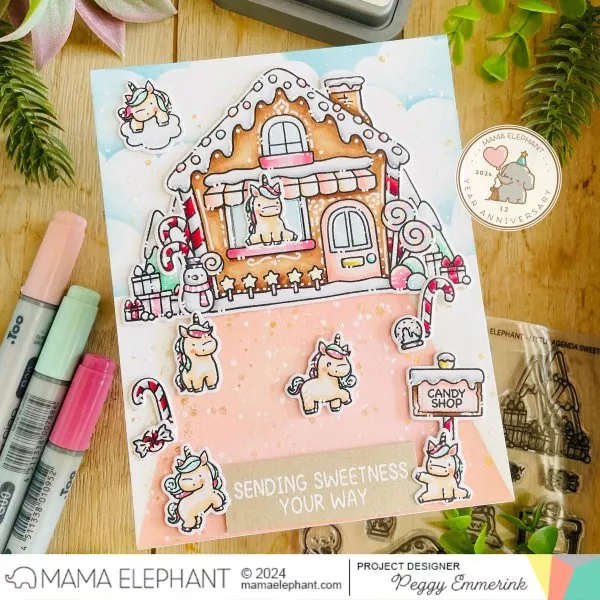 Little Agenda Sweets Clear Stamps Mama Elephant 1