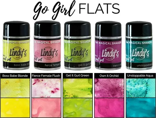 Go Girl! FLATS Magical Shaker 2.0 Boss Babe Blonde Lindy's Stamp Gang 2