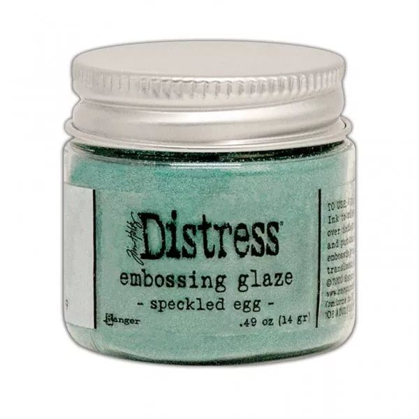 ranger distress embossing glaze speckled egg tde73819 tim holtz 1