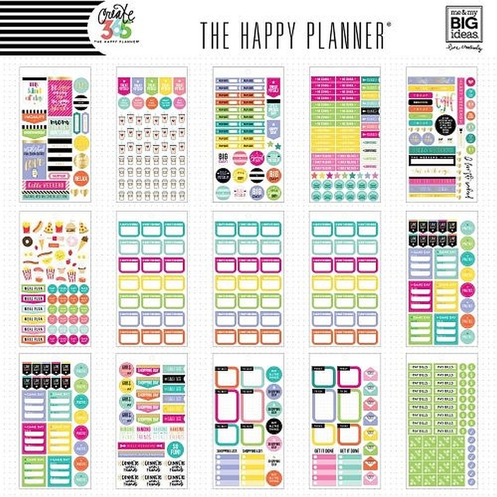 Happy Planner Sticker Value Pack