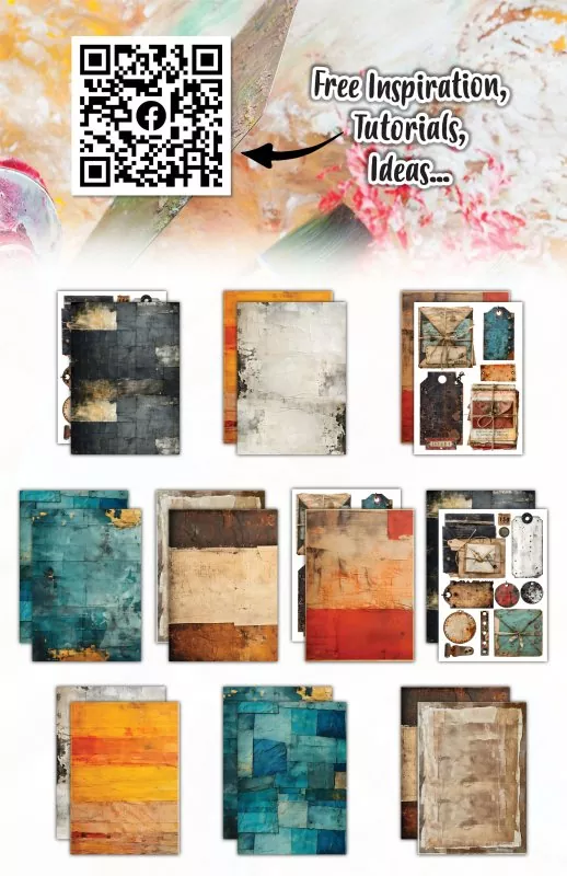 Bronze & Brassy #10 paper Kit A5 AALL & Create 1