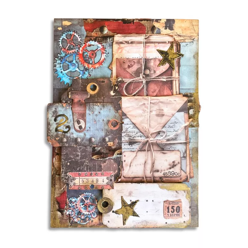 Rusty Rythms #11 paper Kit A6 AALL & Create 2