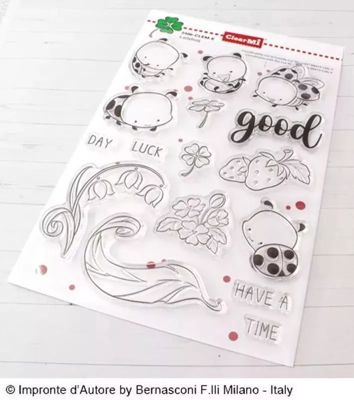 Ladybug Impronte D'Autore Stamp & Die Bundle