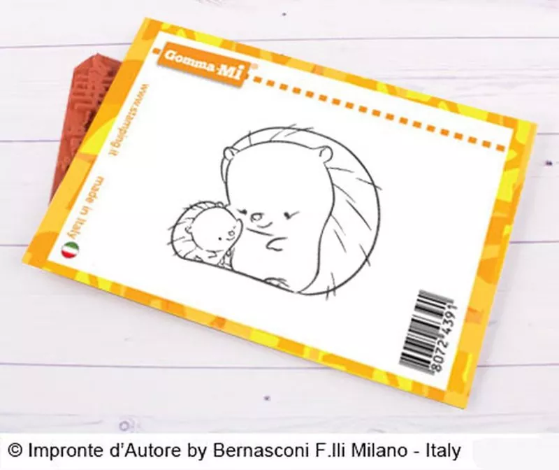 Riccio Baby Impronte D'Autore Rubber Stamp