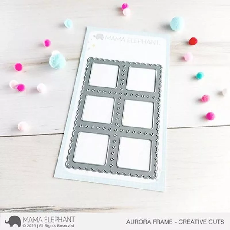 Aurora Frame Dies Creative Cuts Mama Elephant