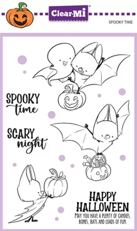 Spooky Time Clear Stamps Impronte D'Autore