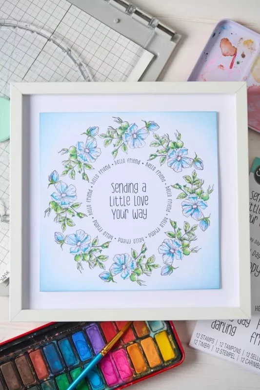 Wildflower Botanicals Sizzix & Lisa Jones Clear Stamps 3