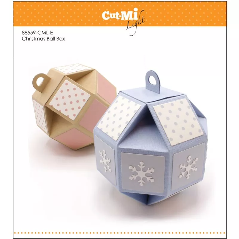 Impronte D'Autore Christmas Ball Box dies