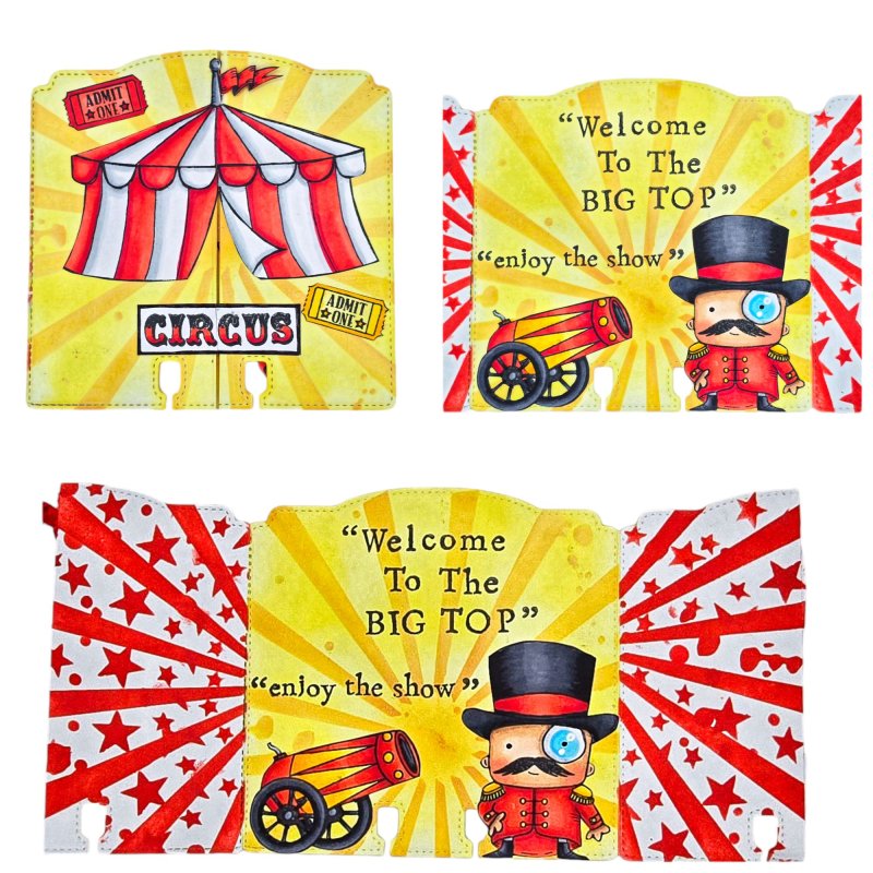 aall create clear stamp The Big Top 2