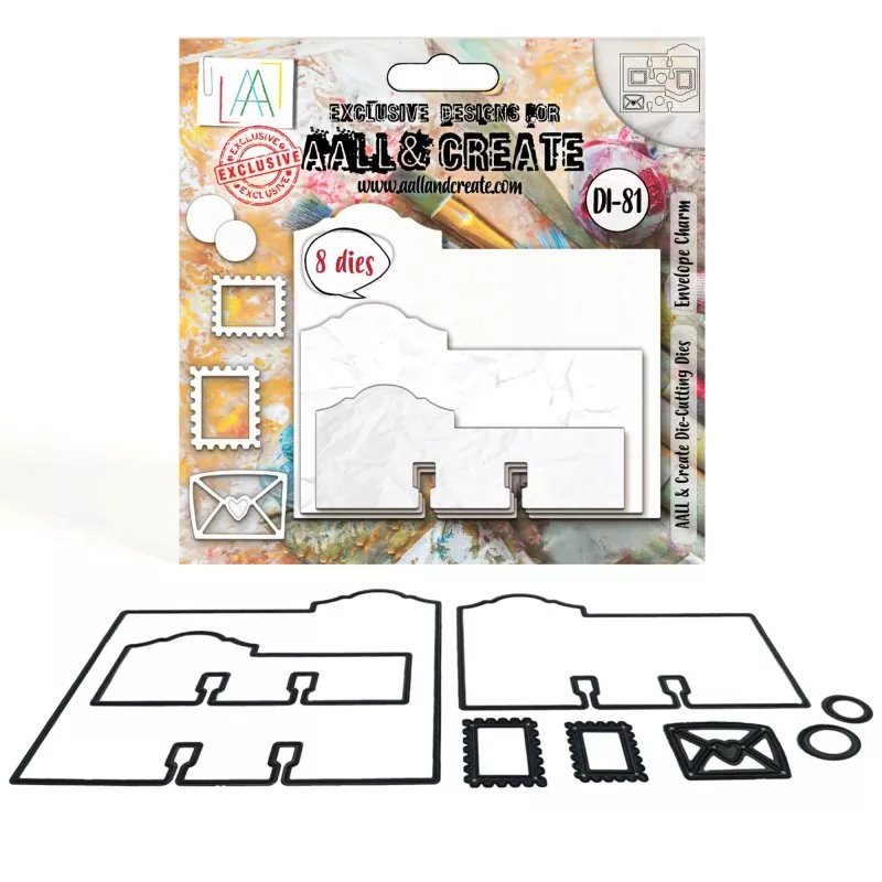 AALL & Create Garden Chic Envelope Charm dies