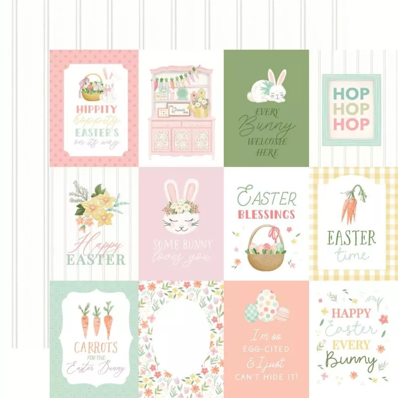 Carta Bella Here Comes Easter 12x12 inch collection kit 2