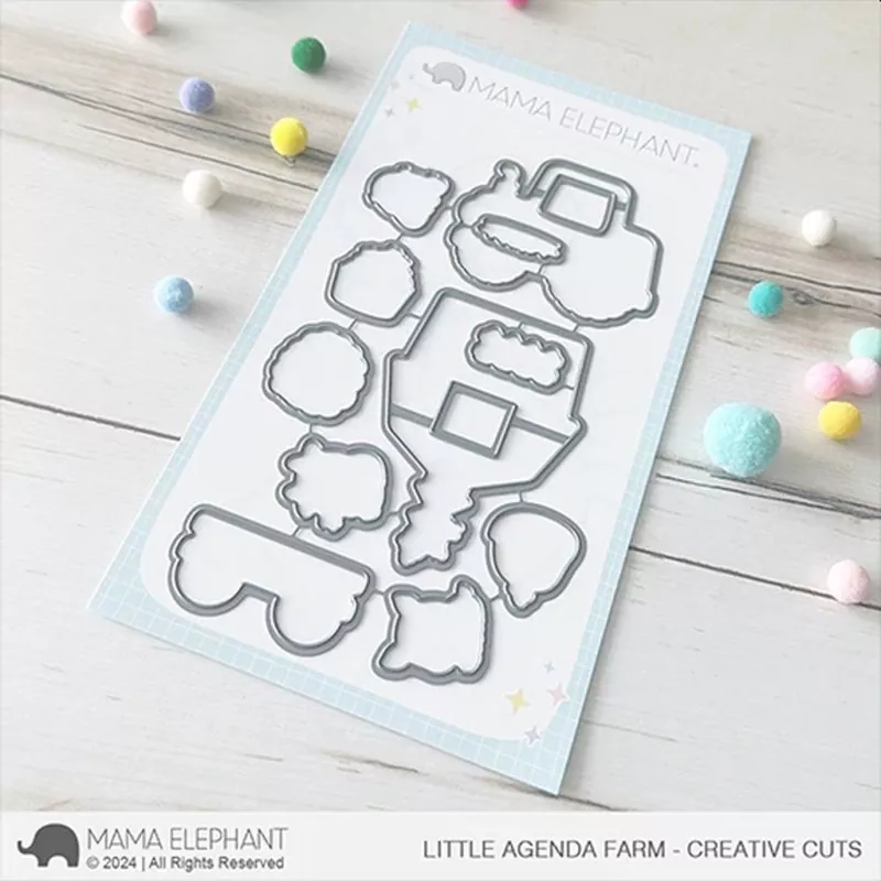 Little Agenda Farm Dies Creative Cuts Mama Elephant