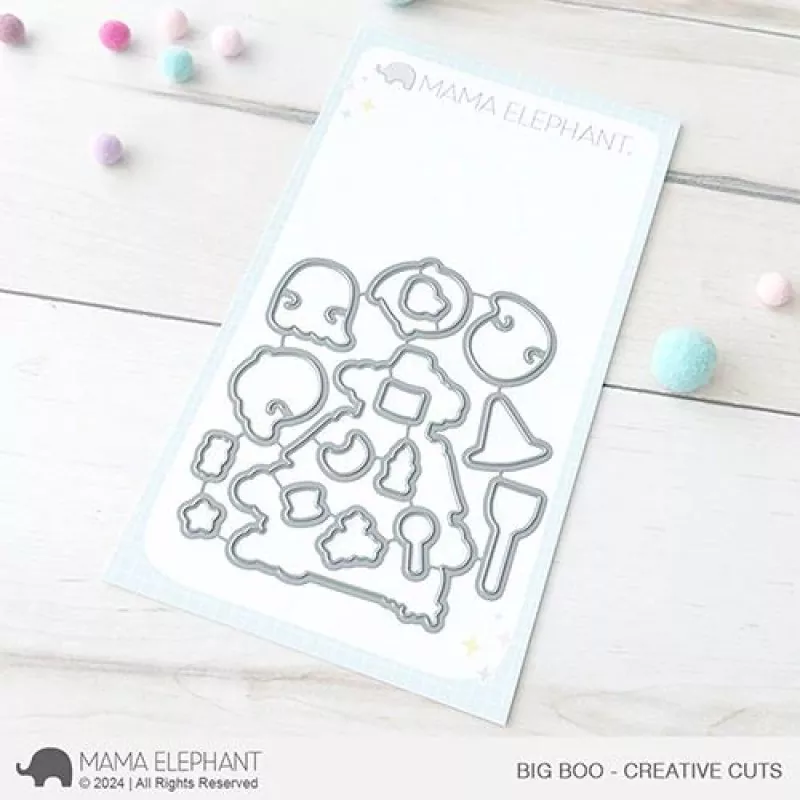 Big Boo Dies Creative Cuts Mama Elephant