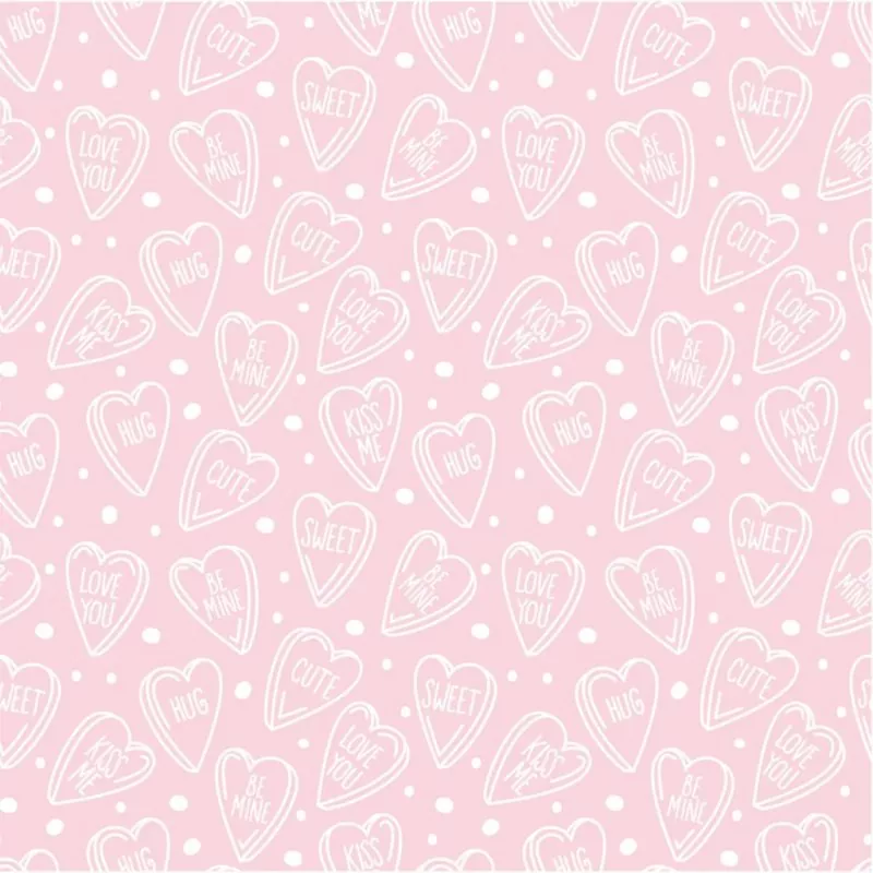 Crafters Companion Happy Valentines! 6"x6" inch paper pad 3